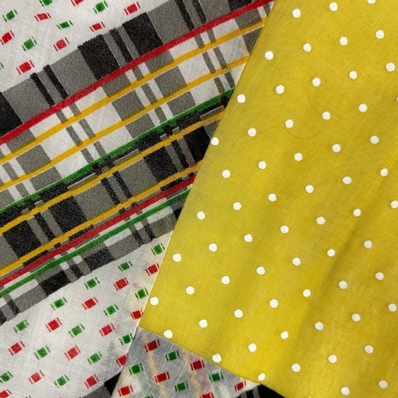 Vintage 70s Chessa Davis Bohemian Prairie Patchwork Maxi Skirt Small Medium - Picture 14 of 17